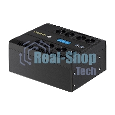 Источник бесперебойного питания ExeGate NEO Smart LHB-1000.LCD.AVR.8SH.CH.USB 1000VA/650W, LCD, AVR, 8*Schuko, USB, 4*USB-порта для зарядки, черный