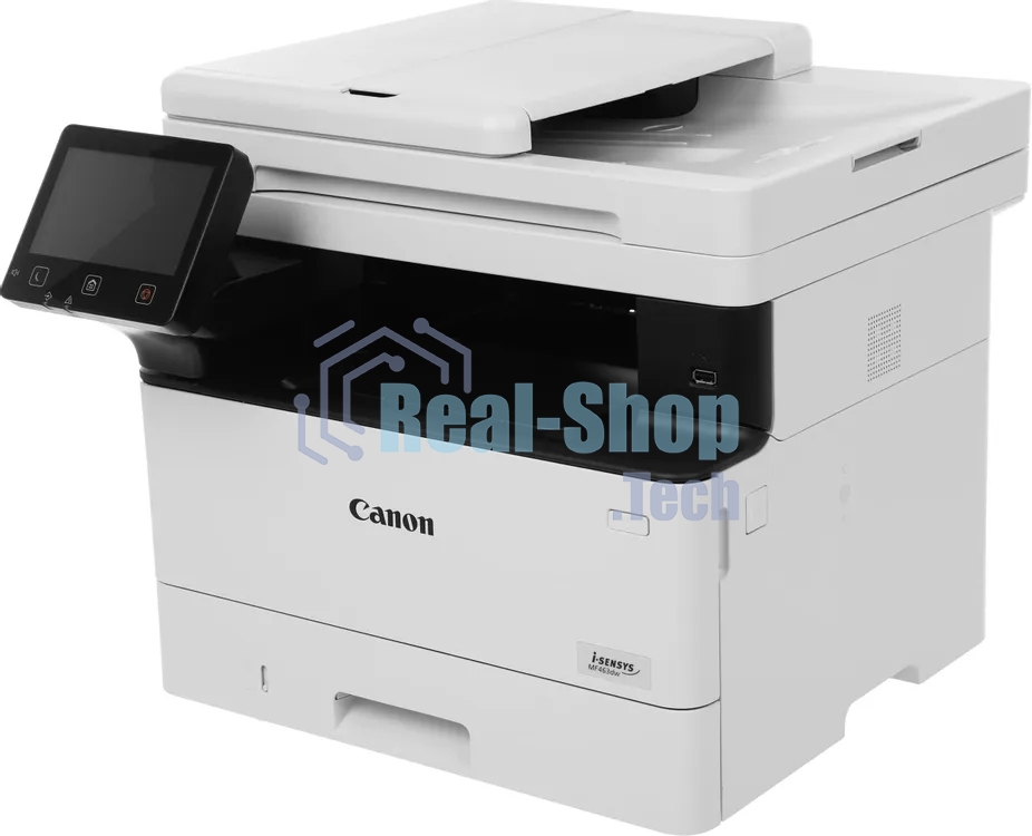 МФУ лазерное Canon I-SENSYS MF463dw II, (7188C008), (A4, 40ppm, 1200dpi print, 600dpi scan, 1200MHz, 1Gb, Duplex, DADF50, 250sheets+100universal tray, PostScript USB, RJ-45, Wi- Fi) (Cart. 070/070H)