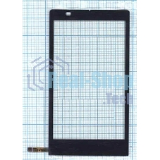 Сенсорное стекло (тачскрин) для Philips Xenium X809, черное