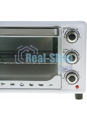 Мини-печь Sakura SA-7000WP 27л, духовка 1500Вт, механ.управление, белый