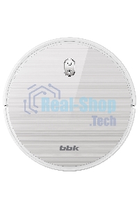 Робот-пылесос BBK BV3503 белый оникс, 2600 мА·ч Li-Ion, уборка влажная/сухая, пылесборник контейнер 0.6 л