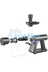 Соковыжималка шнековая Rondell RDE-1503, 150Вт, 500мл, графит