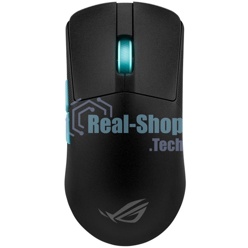 Мышь беспроводная/проводная ASUS ROG Harpe Ace Aim Lab Edition черный, 36000 dpi, радиоканал, Bluetooth, USB, кнопки - 5