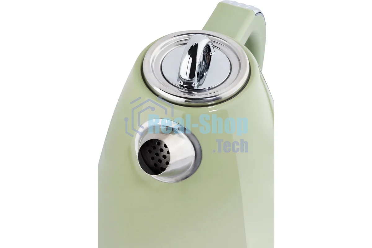 Чайник электрический LEONORD LE-1906/2 RETRO, 2200 Вт, 1.5 л, оливковый