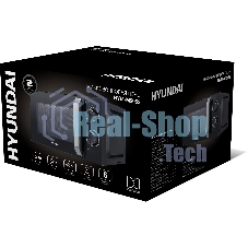 Микроволновая печь Hyundai HYM-M2052 черный, 20 л, 700 Вт, переключатели - поворотный механизм