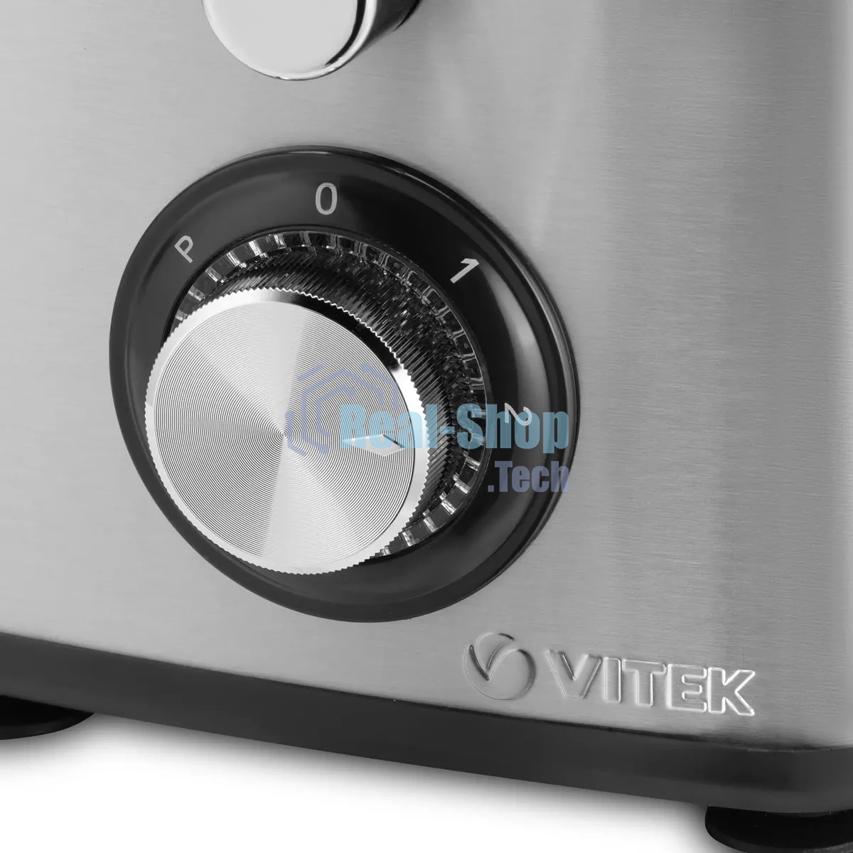 Соковыжималка Vitek VT-3653 серебристый, центробежная, 1000 Вт, 600 мл, механическое