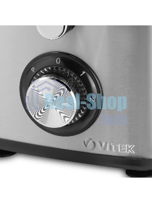 Соковыжималка Vitek VT-3653 серебристый, центробежная, 1000 Вт, 600 мл, механическое