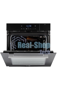 Духовой шкаф-пароварка электрический встраиваемый Graude BMDP 60.1 E черный/серебристый