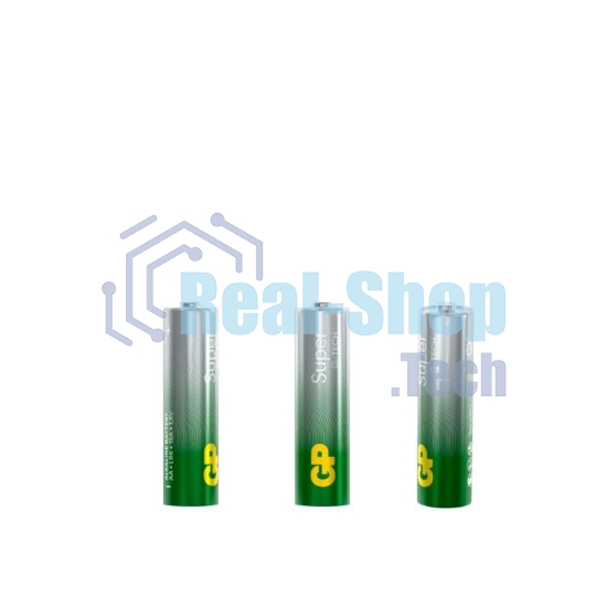Алкалиновые батарейки GP Super Alkaline G-Tech 15А АA - 2 шт. на блистере