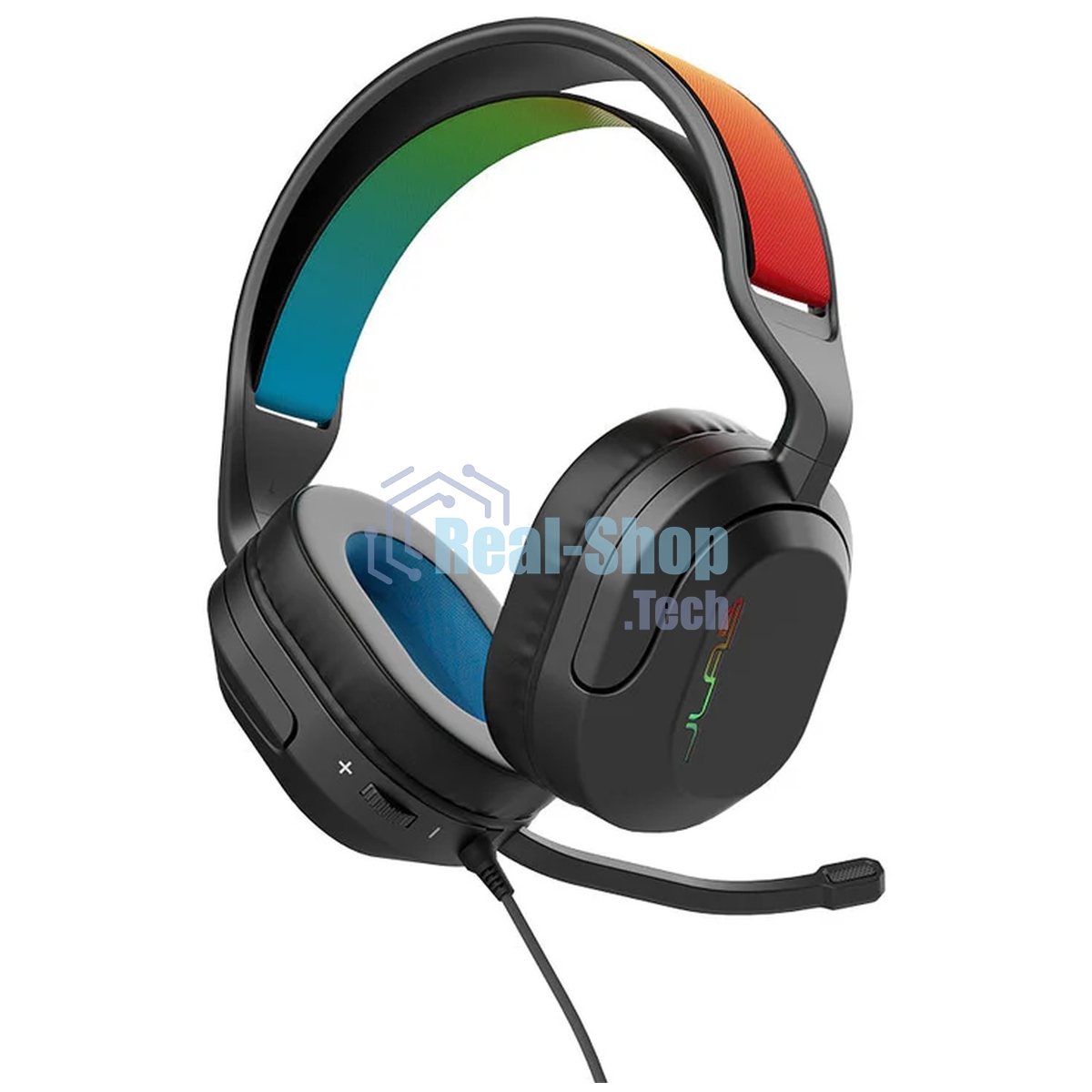 Гарнитура проводная Jlab Nightfall Wired Headphones - Black (PN: GHNHTFALLRBLK4)