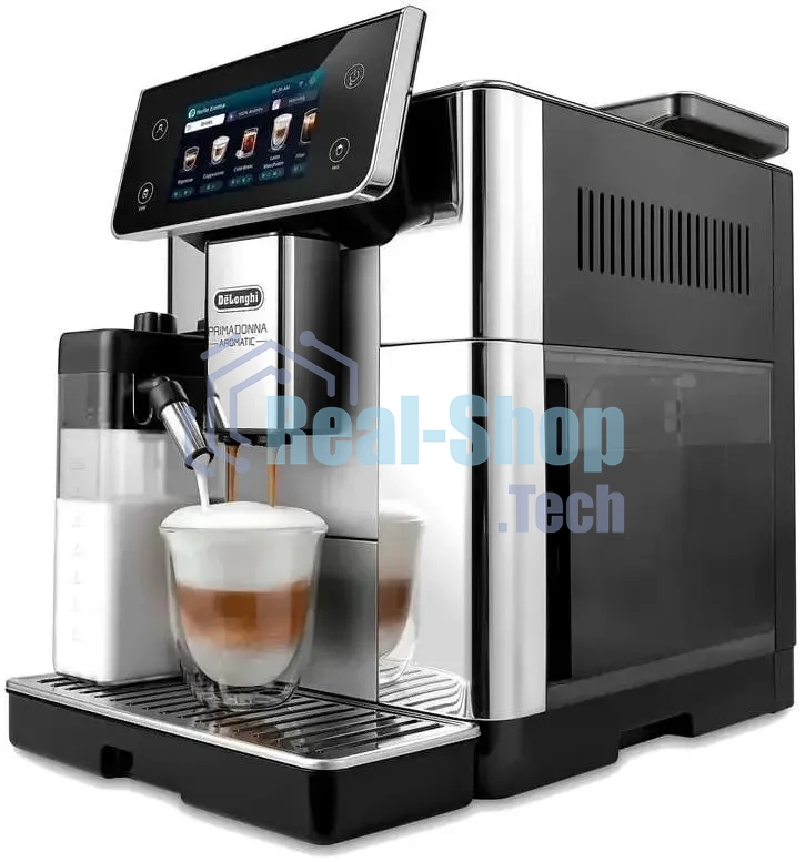 Кофемашина DeLonghi ECAM630.55.SSM 1450Вт черный/серебристый