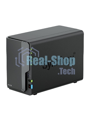 СХД настольное исполнение Synology 2BAY NO HDD DS225+