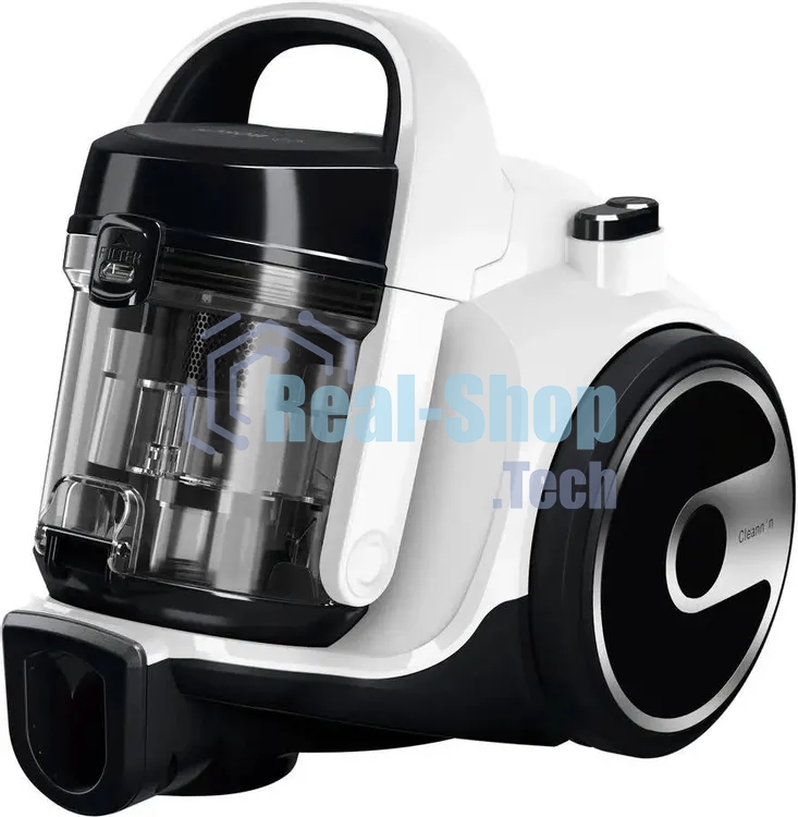 Пылесос Bosch BGS05A222 белый/черный, 350/700 Вт, уборка сухая, пылесборник контейнер 1.5 л