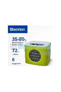 Сушилка для овощей и фруктов Blackton Bt FD1113 зеленый-белый, Мощность 400 Вт, Регулировка температуры 35-80 °С, Таймер 1-72 часа