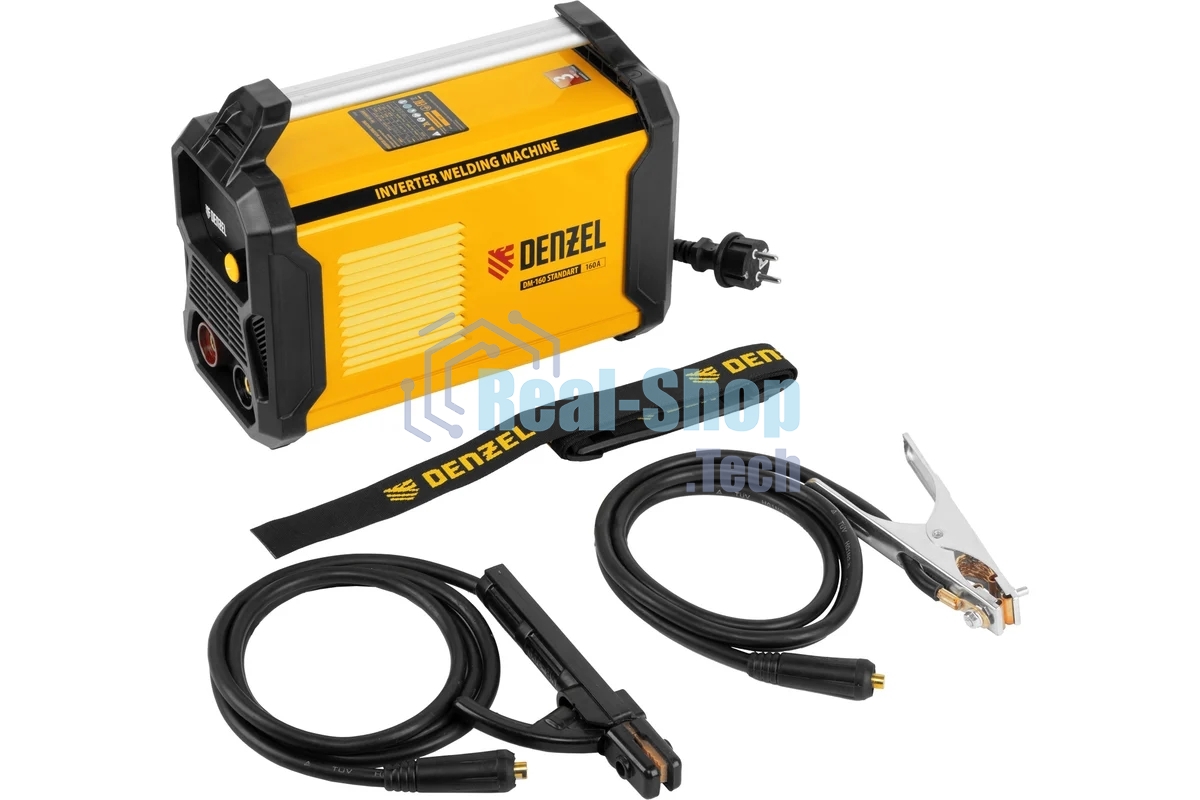 Аппарат инвертор. дуговой сварки Denzel DM-160 Standart, 160 А, ПВ 60%