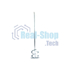 Миксер для красок и штукатурных смесей Denzel, 100 х 600 мм, оцинкованный, хвостовик SDS Plus