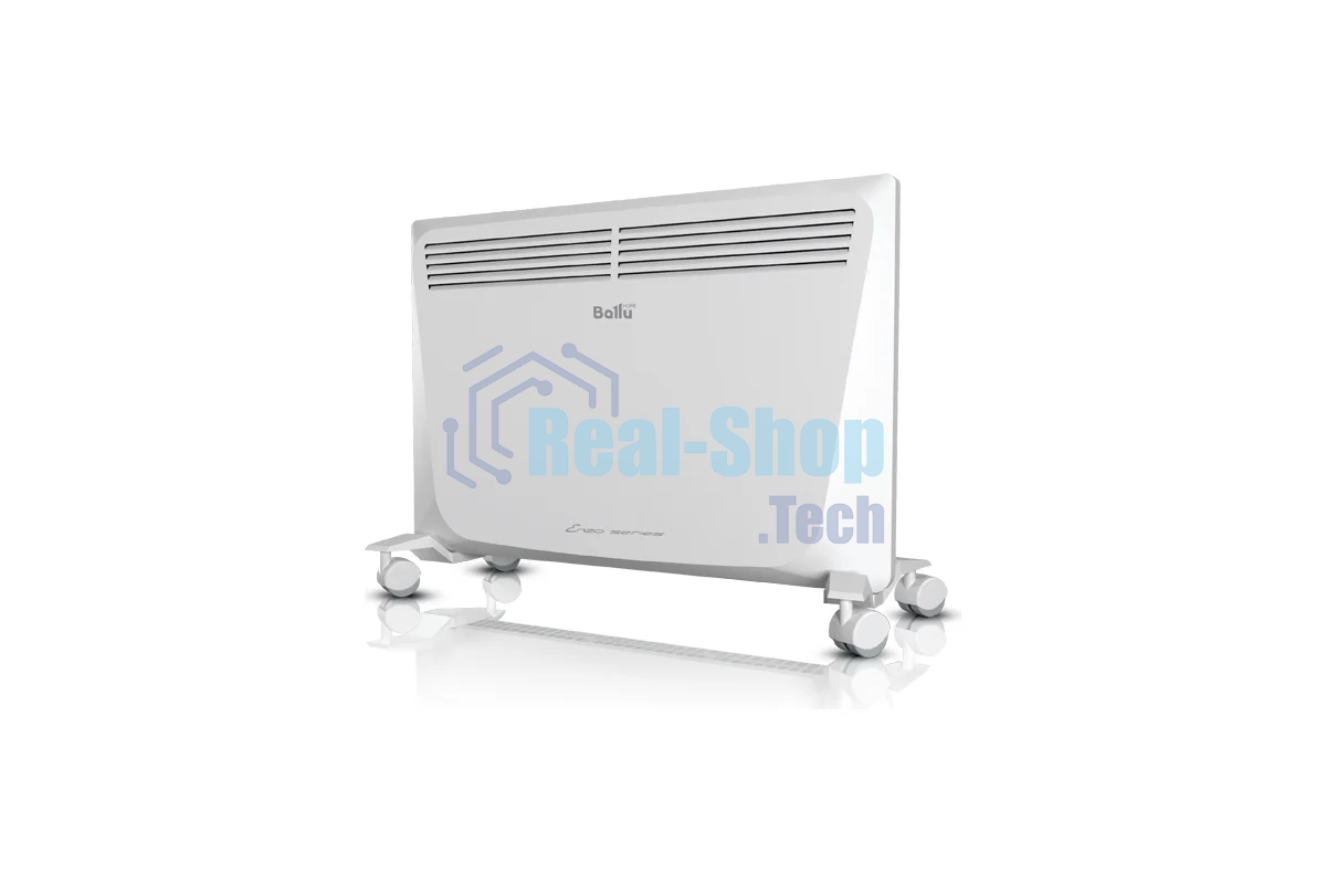 Конвектор Ballu Enzo BEC/EZMR-2000 белый, 2000 Вт, 25 м2, термостат