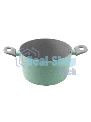 Кастрюля Maunfeld HELGA MCS57FA05FS из кованого алюминия со стеклянной крышкой, 24 см, 5,7 л.