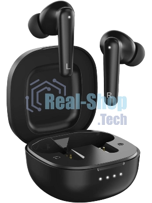 Наушники TWS Genius HS-M910BT черный, внутриканальные, Bluetooth 5.3, шумоподавление, до 4 ч