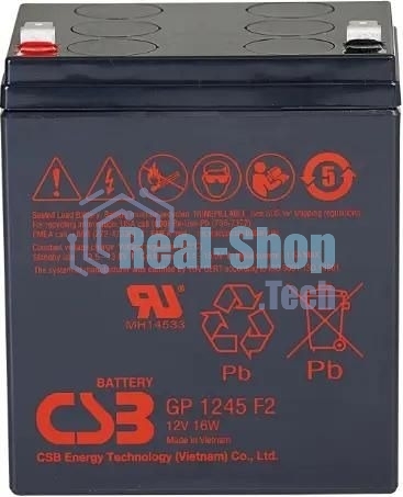 Батарея для ИБП CSB GP 1245 F2 (12V16W) 12В