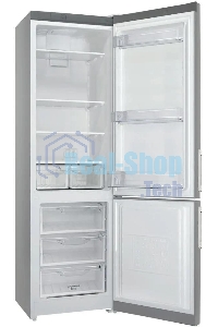 Холодильник Stinol STN 200 G, серебристый двухкамерный 249/75л морозилка снизу, No Frost