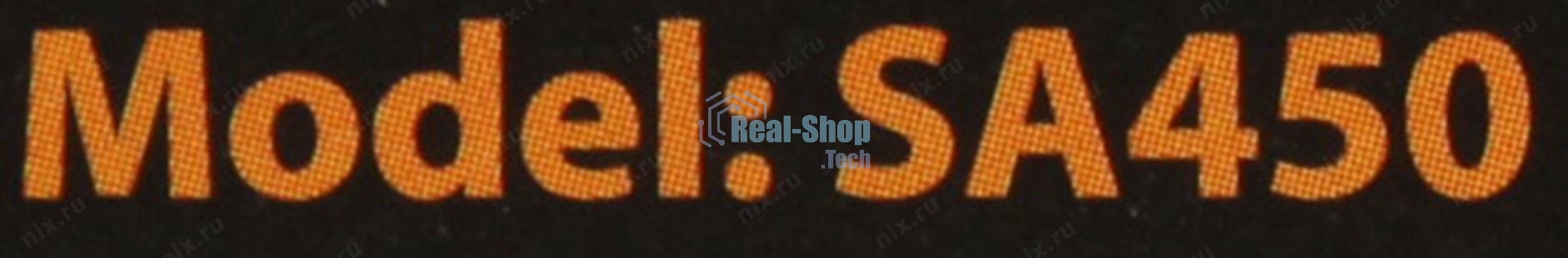 Блок питания Ginzzu SA450, 450Вт, 80мм, черный