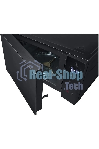 Микроволновая печь LG MH6032GAS черный, 20 л, 700 Вт, переключатели - сенсор