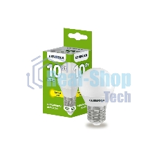 Лампа светодиодная GENERICA LL-G45-10-230-30-E27-G G45 10 Вт шар 3000К E27 230В