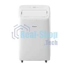 Кондиционер мобильный Hisense AP-09CW4GNCS00 9000 BTU, 18 м², 52 дБ, охлаждение, осушение, белый