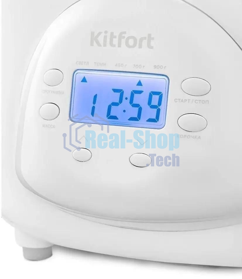 Хлебопечка Kitfort КТ-316 580Вт белый