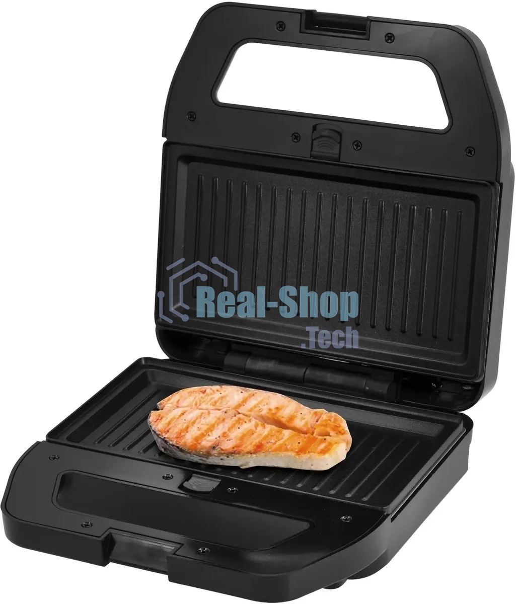 Вафельница Vitek VT-2626 850Вт черный/серебристый