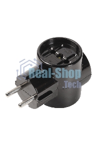 Разветвитель Smartbuy, 3 гнезда без заземления бакелитовый 16А 250B (SBE-16-A06-3z)