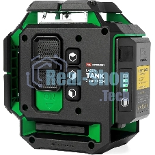 Уровень лазер. Ada LaserTANK 3-360 2кл.лаз. 515нм цв.луч. зеленый 3луч. (А00633)