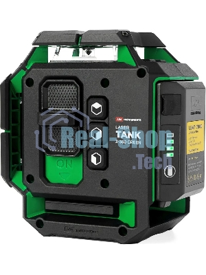 Уровень лазер. Ada LaserTANK 3-360 2кл.лаз. 515нм цв.луч. зеленый 3луч. (А00633)