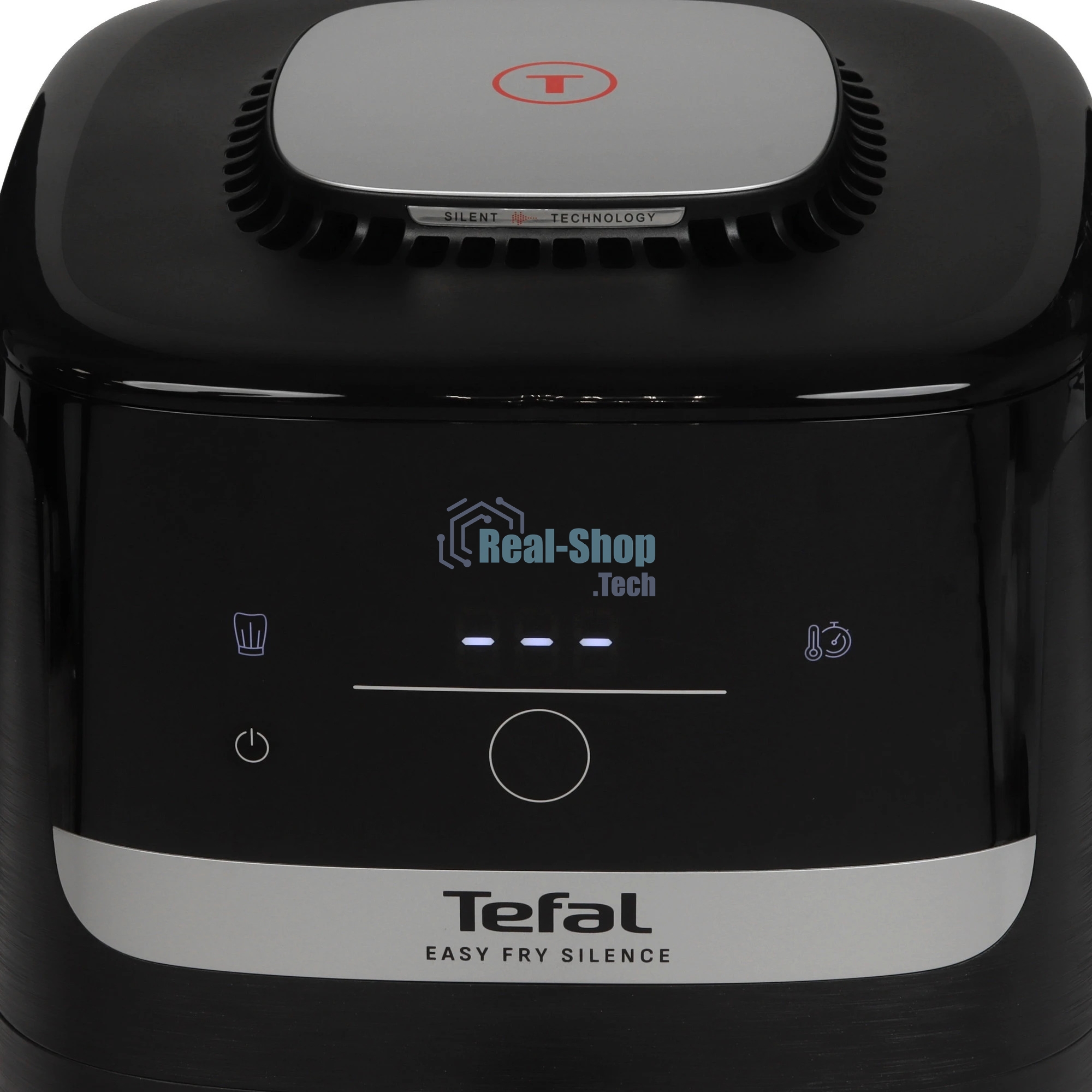 Аэрогриль Tefal EY5568E0 черный, 1670 Вт, 5 л, сенсор, 10 программ