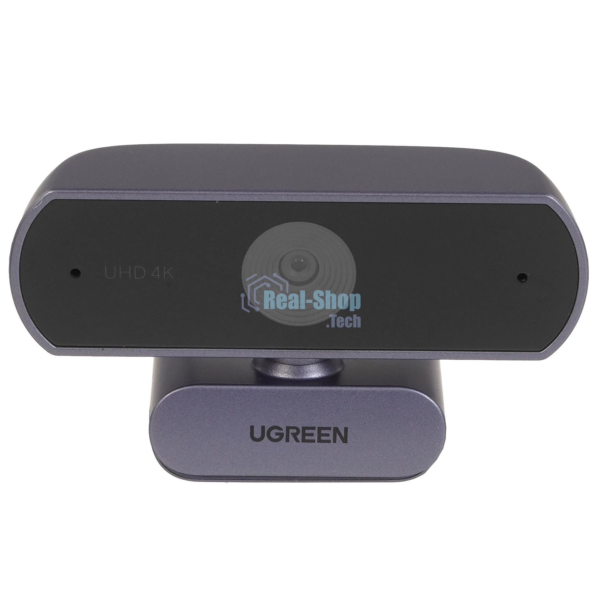 Веб-камера UGREEN CM831 3840x2160, 30 кадр/с, USB Type-C, микрофон (2 шт, шумоподавление), автофокус, шторка приватности, серый