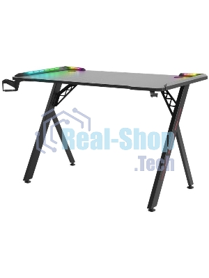 Стол игровой Defender EXTREME RGb черный