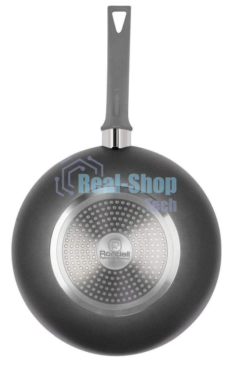 Сковорода ВОК Rondell Strike RDA-1398, 28 см, антипригарное покрытие, алюминиевая