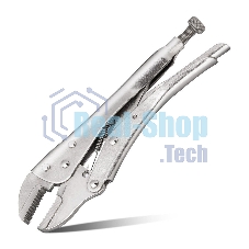 Зажимные клещи с прямыми губками Deli DL109010 220мм, рабочий ход 65мм, регулировочный винт