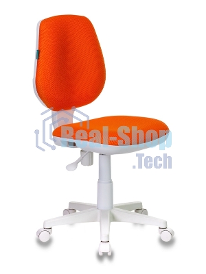 Кресло детское Бюрократ CH-W213/TW-96-1 оранжевый TW-96-1 (пластик белый)