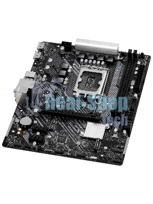 Материнская плата ASRock B760M-H2/M.2, LGA 1700, Intel B760, 2xDDR5, 4xSATA, 2xM.2, 1xPCIe 4.0 x16, 2xPCIe x1, 2xHDMI, 1x2.5Gb LAN, 2xUSB-A 3.2 Gen 1, 3xUSB 2.0, 3x3.5 мм, 7.1, mATX
