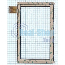 Сенсорное стекло (тачскрин) TM619-C-F (183x110 мм), черное