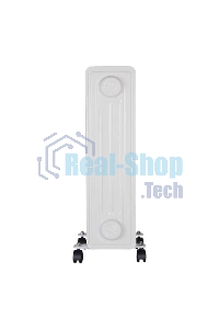 Обогреватель масляный Ресанта ОМ-12НВ (12 секций) белый, 2900 Вт, 25 м2, термостат 67/3/12