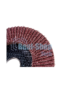 Круг лепестковый торцевой Kranz  циркониевый, P40, 125х22,2мм INOX