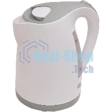 Чайник электрический OASIS K-3PWG белый+серый, 1,7л