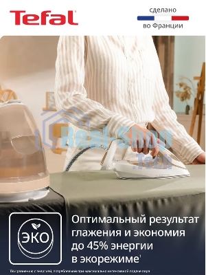 Парогенератор Tefal Pro Express Eco GV9E22E0 2200Вт коричневый/белый