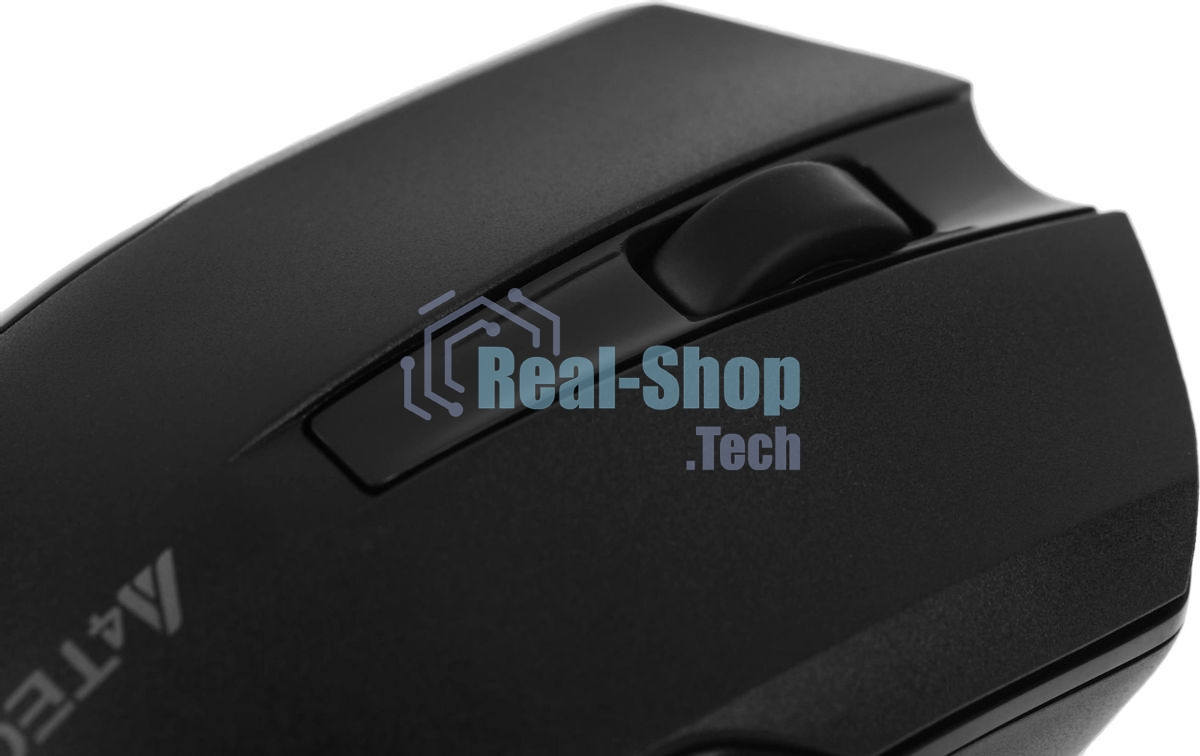 Мышь беспроводная A4Tech G3-200NS черный, 1200 dpi, радиоканал, USB, кнопки - 3