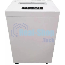 Шредер Office Kit S500 0,8x2 белый (секр.P-7) фрагменты 7лист. 50лтр. скобы пл.карты CD