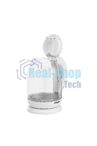 Чайник электрический Hyundai HYK-S3808 1.7л. 2200Вт белый (корпус: стекло)