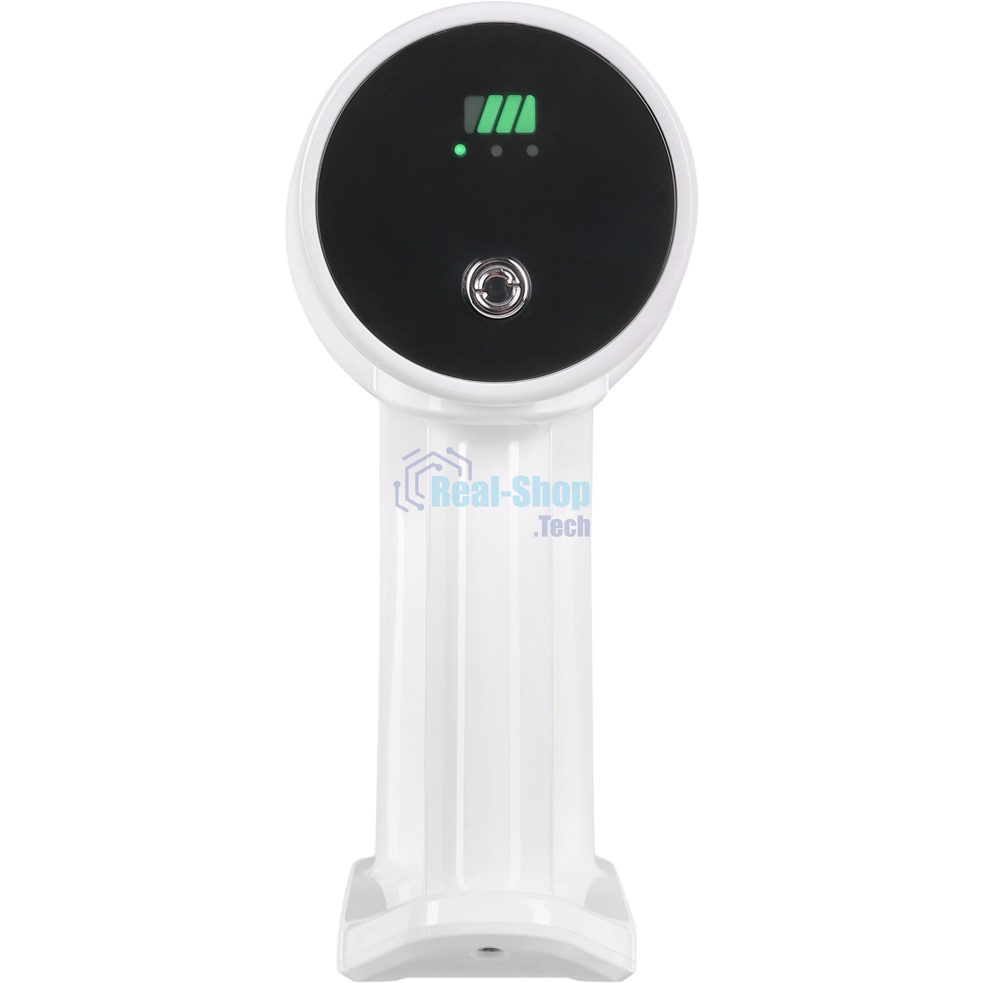 Пылесос вертикальный Nordfrost V 400 белый, питание от сети, 220 Вт, уборка сухая, пылесборник 0.5 л, работа от АКБ max 60 мин